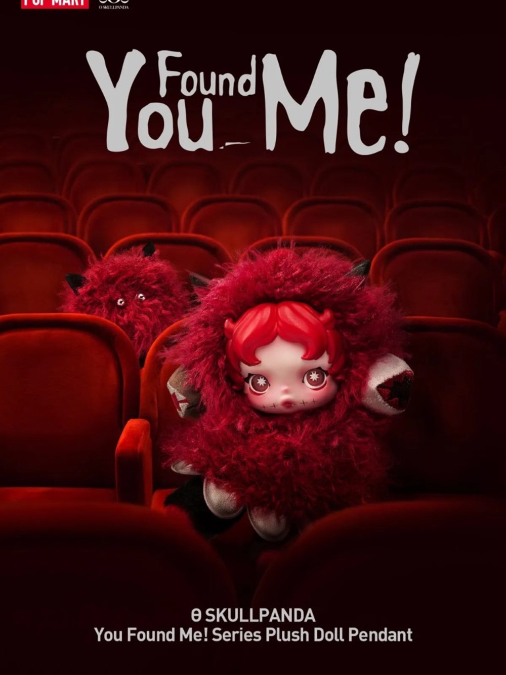 You Found Me! Plush Doll Pendant